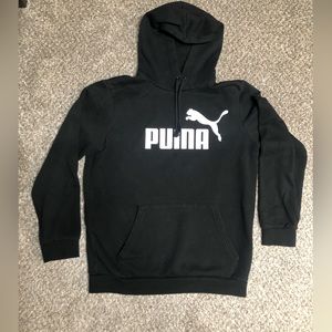 Black Puma hoodie size Small